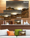 Brown Rocky Forest Panorama - Landscape Wall Art Canvas Print