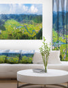 Rice Field Valley Vietnam Panorama - Landscape Wall Art Canvas Print