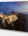 Thira Santorini Greece Panorama - Landscape Print Wall Artwork