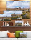 Bolivia Volcanoes Panoramic View - Landscape Print Wall Artwork