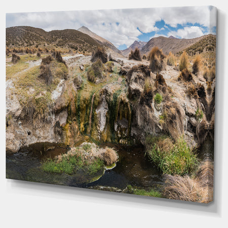 Fumaroles Altipano Geothermal Area - Landscape Print Wall Artwork
