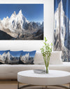 Mount Everest Glacier Panorama - Landscape Print Wall Artwork