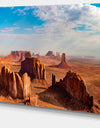 Monument Valley Aerial Sky View - Landscape Print Wall Artwork