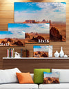 Monument Valley Aerial Sky View - Landscape Print Wall Artwork