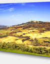 Pienza Medieval Village Italy - Oversized Landscape Wall Art Print