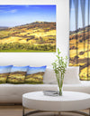 Pienza Medieval Village Italy - Oversized Landscape Wall Art Print