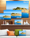 Sestri Levante Silence Bay Sea - Extra Large Seashore Canvas Art