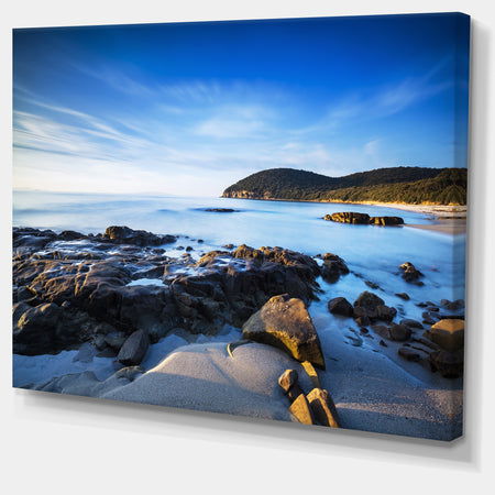 Cala Violina Bay Beach in Maremma - Extra Large Seashore Canvas Art
