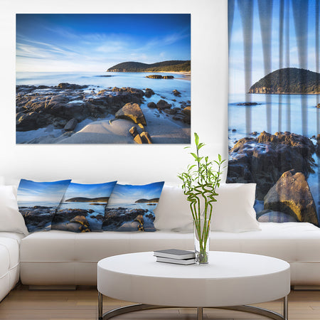 Cala Violina Bay Beach in Maremma - Extra Large Seashore Canvas Art