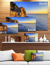 Manarola Village Beach Panorama - Oversized Landscape Wall Art Print