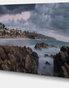 Heavy Rain Clouds Over Crescent Bay - Oversized Landscape Wall Art Print