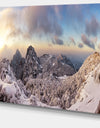 Huangshan Hill Snow in Winter - Oversized Landscape Wall Art Print