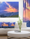 Sunny Spring Evening Panorama - Oversized Landscape Wall Art Print