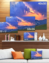 Sunny Spring Evening Panorama - Oversized Landscape Wall Art Print