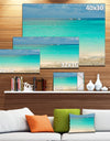 Tropical Andaman Sea with Blue Sky - Modern Seascape Canvas Artwork