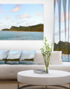 Aitutaki Lagoon Large Panorama - Modern Seascape Canvas Artwork