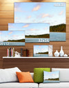 Aitutaki Lagoon Large Panorama - Modern Seascape Canvas Artwork