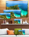 Similan Islands Paradise Bay - Modern Seascape Canvas Artwork