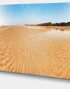 Exotic Tropical Beach Panorama - Modern Seascape Canvas Artwork