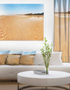 Exotic Tropical Beach Panorama - Modern Seascape Canvas Artwork