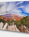 Eye Looking at the Grand Canyon - Landscape Art Canvas Print