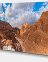 White Canyon at South Sinai Egypt - Landscape Art Canvas Print