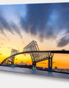 Tokyo Gate Bridge Panorama - Landscape Artwork Canvas