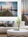 Kinderijk Holland Panorama - Landscape Artwork Canvas