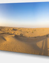 Sand Dunes Desert in Dubai - Landscape Artwork Canvas