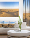 Sand Dunes Desert in Dubai - Landscape Artwork Canvas