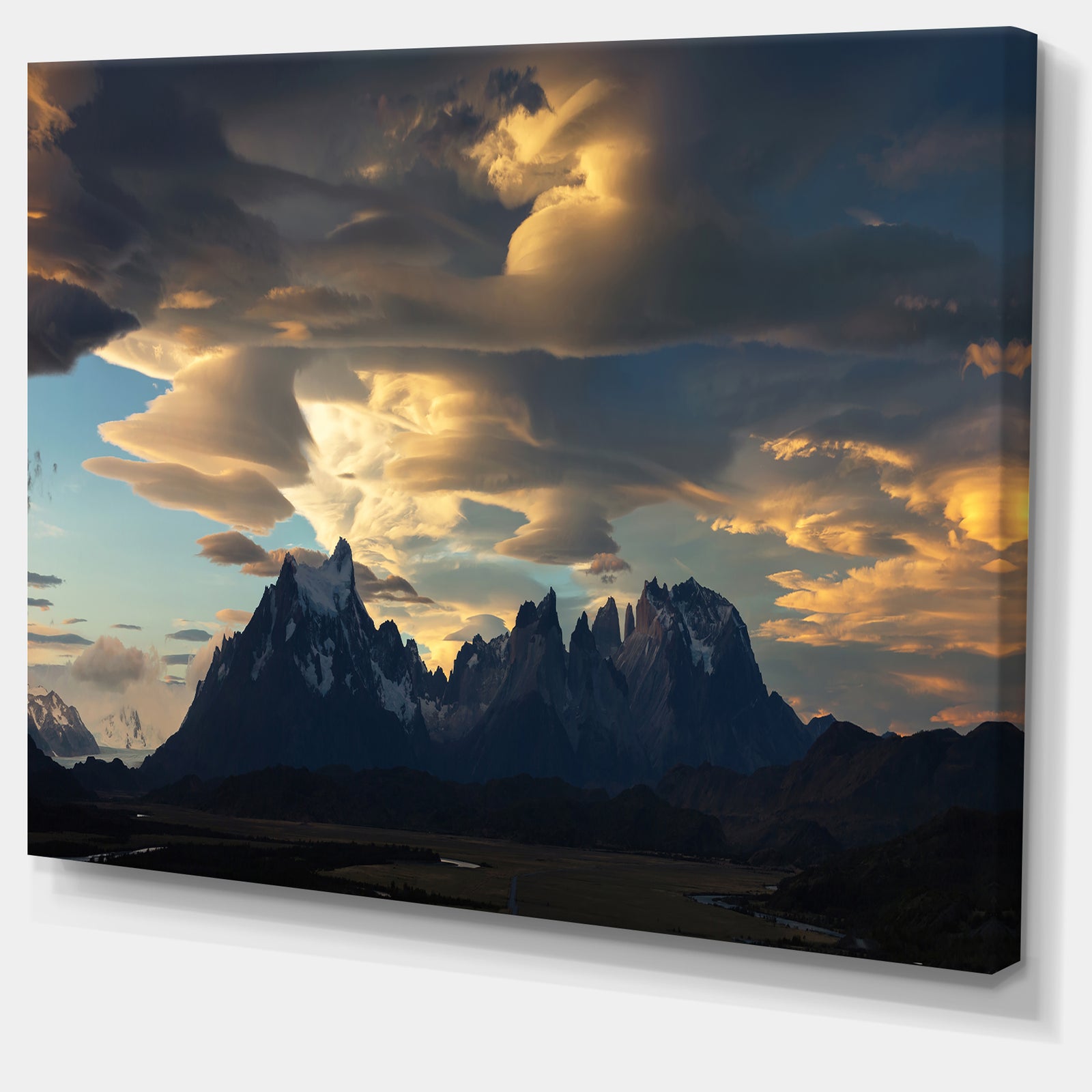 Torres del Paine National Park - Landscape Artwork Canvas