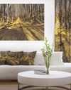 Majestic Autumn Forest Panorama - Landscape Artwork Canvas