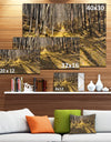 Majestic Autumn Forest Panorama - Landscape Artwork Canvas