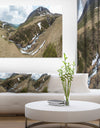 Wild Sprint Mountain Panorama - Landscape Artwork Canvas