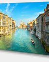 Vibrant Evening Venice Italy - Cityscape Artwork Canvas