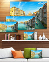 Vibrant Evening Venice Italy - Cityscape Artwork Canvas