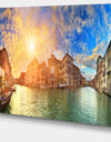 Grand Canal Venice Panorama - Cityscape Artwork Canvas