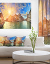 Grand Canal Venice Panorama - Cityscape Artwork Canvas