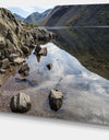 Stunning Wast Water Reflection - Landscape Artwork Canvas