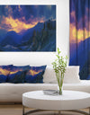 Mountains Peaks of Caucasus Hills - Landscape Artwork Canvas