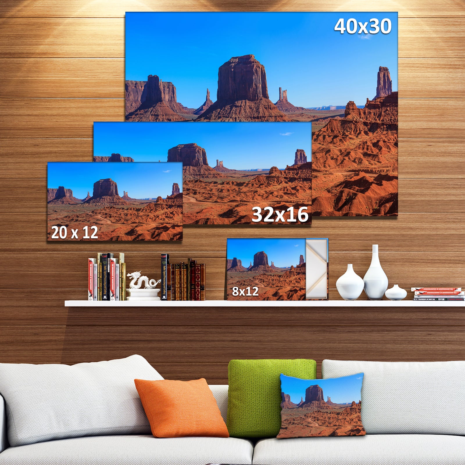 Monument Valley National Park - Landscape Artwork Canvas