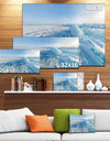 Ice Hummocks in Lake Baikal Siberia - Landscape Artwork Canvas