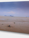 Soft Blue Sunset at Lung Kwu Tan Beach - Landscape Artwork Canvas