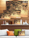 Dreamy Imagery of Autumn Forest - Modern Forest Canvas Art