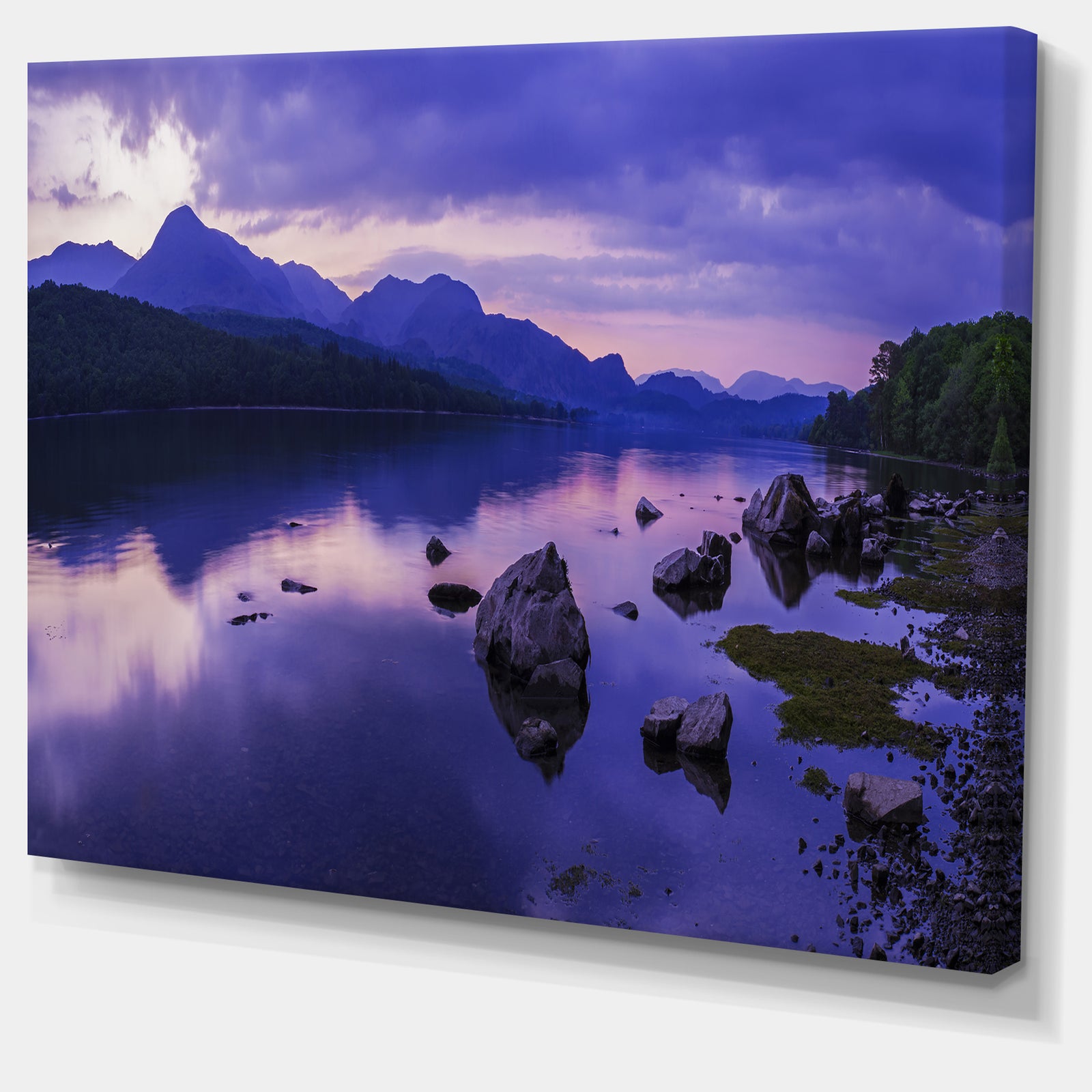 Coniston Water in the Lake District - Landscape Artwork Canvas