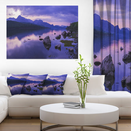 Coniston Water in the Lake District - Landscape Artwork Canvas