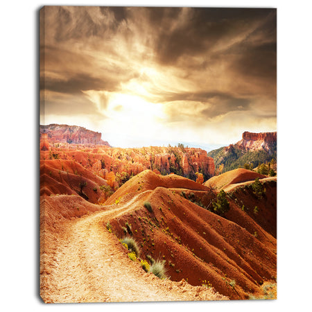 Beautiful View of Bryce Canyon - Extra Large African Landscape Canvas Art