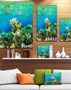 Fantastic Red Sea Coral Fish - Seashore Wall Art Print