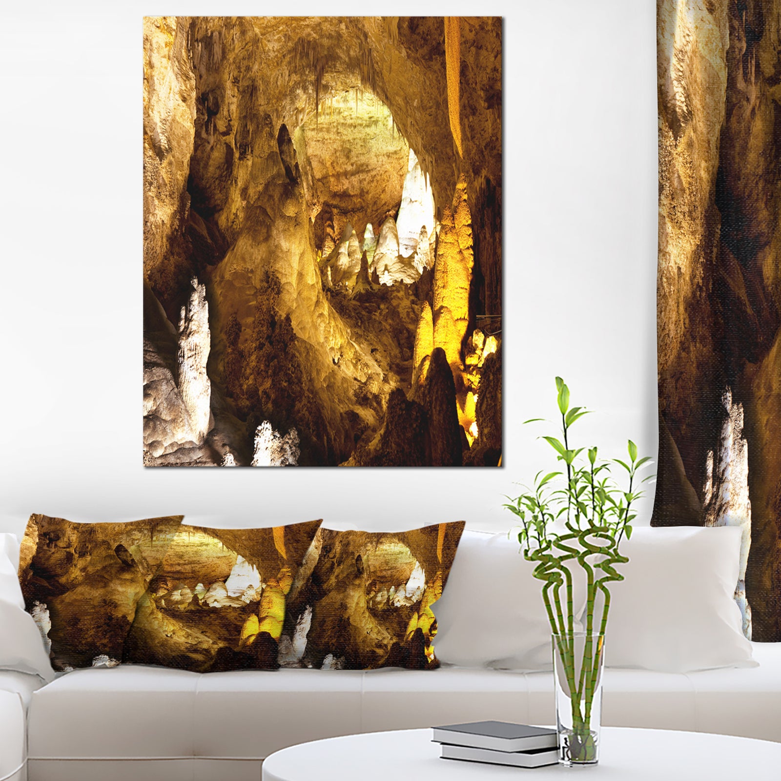 Carlsbad Caverns National Park - Oversized Landscape Canvas Art