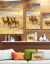 Herd of Antelope in Grassland - Extra Large African Art Print